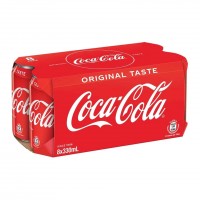 可口可樂 - 330ml * 8 罐裝可口可樂汽水